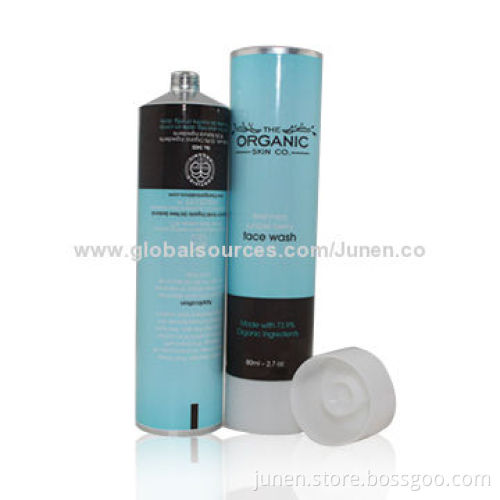 Hand cream tube, aluminum material, beautiful printing